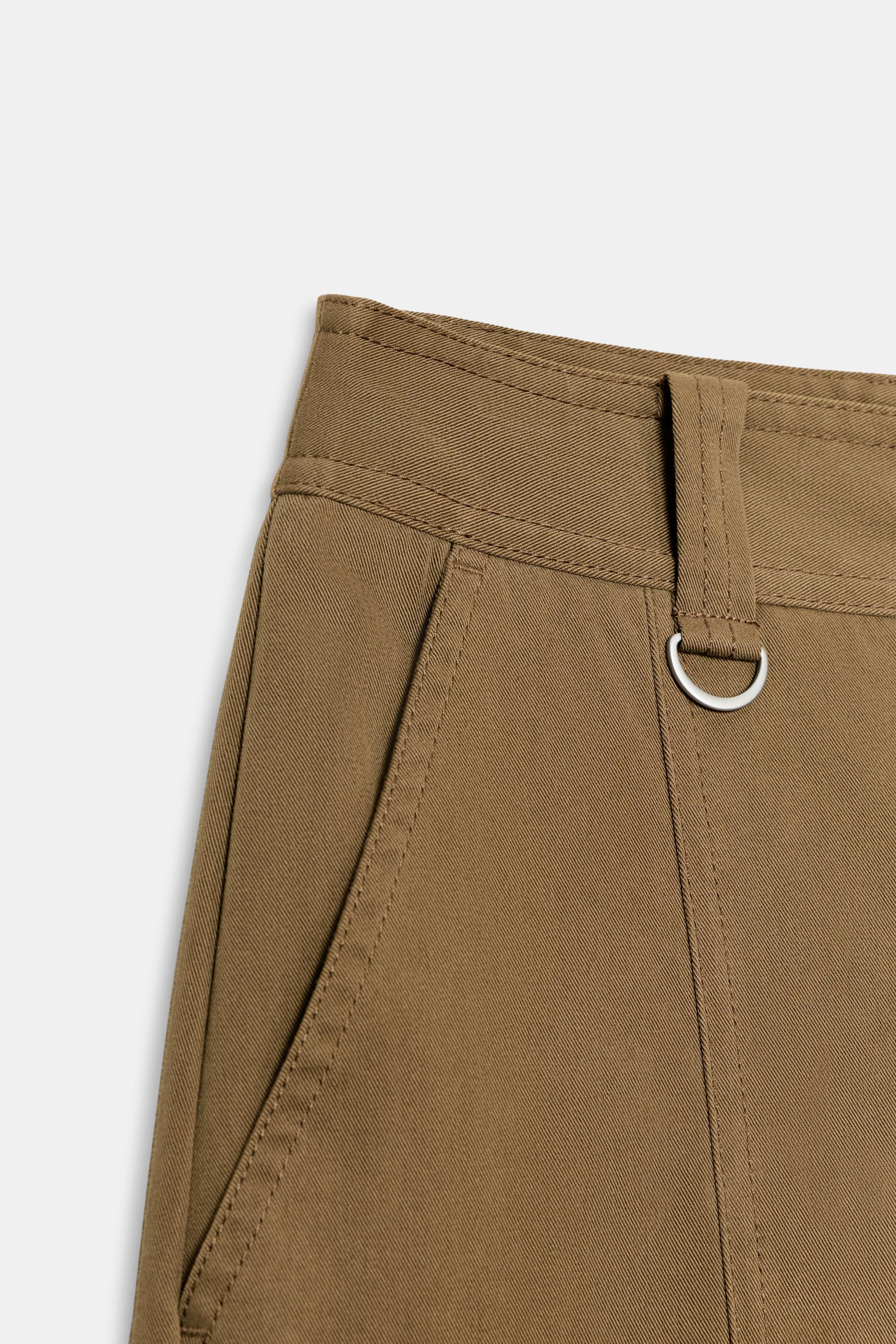 PANTALON BARREL À POCHES CARGO